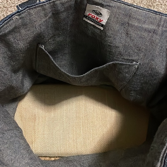 Denim Roxy Beach Bag - Picture 5 of 7
